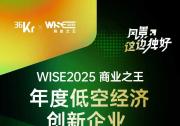 蜂巢航宇獲評 36氪WISE2025 低空經濟創(chuàng)新企業